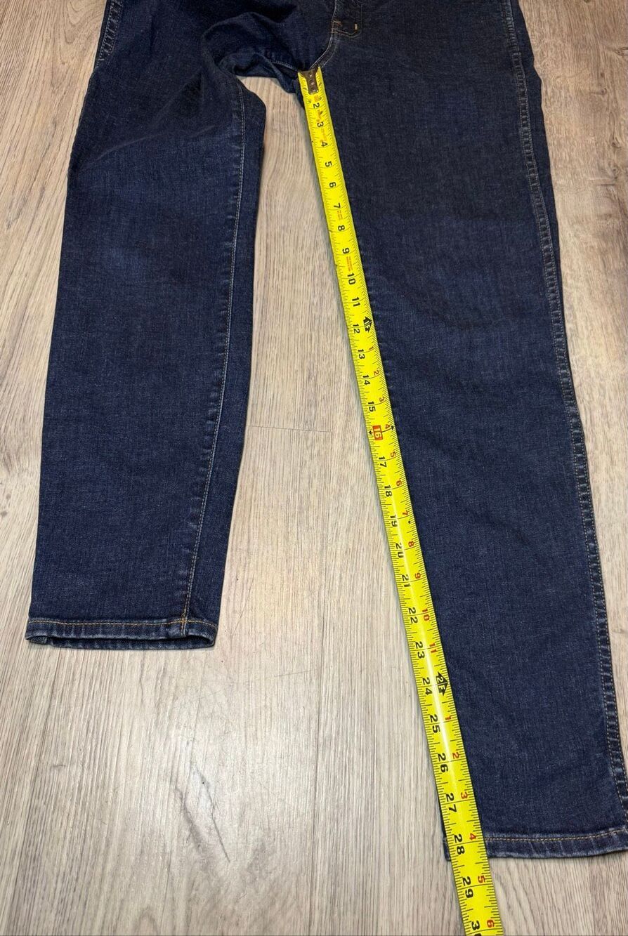 Madewell Jeans Womens 29 Blue Dark Wash Skinny High Rise Stretch Denim - Picture 7 of 9